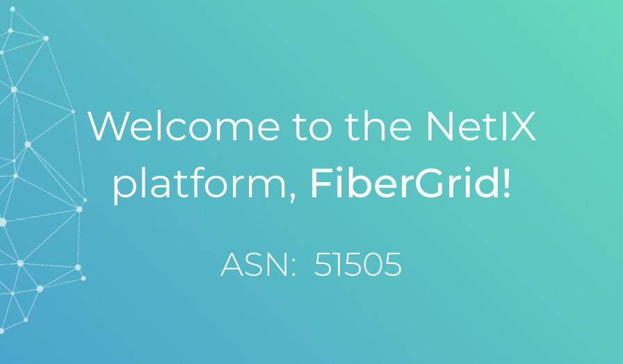 Welcome to the NetIX platform, FiberGrid!