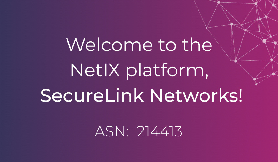 Welcome to the NetIX platform, SecureLink Networks!