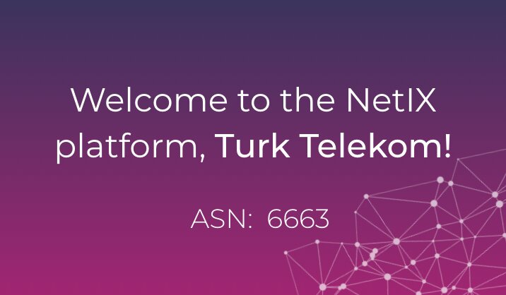 Welcome to the NetIX platform, Turk Telekom!