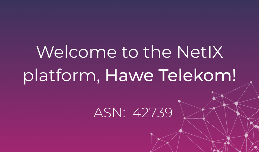 Welcome to the NetIX platform, Hawe Telekom!