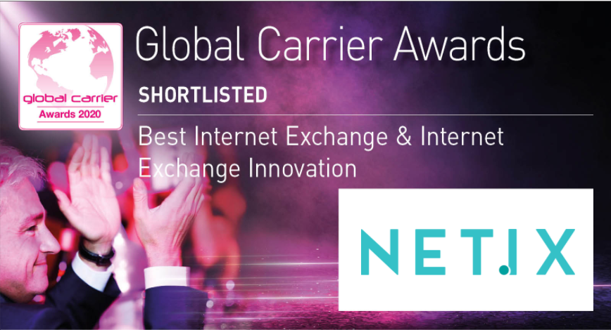 NetIX is shortlisted for a Global Carrier Award